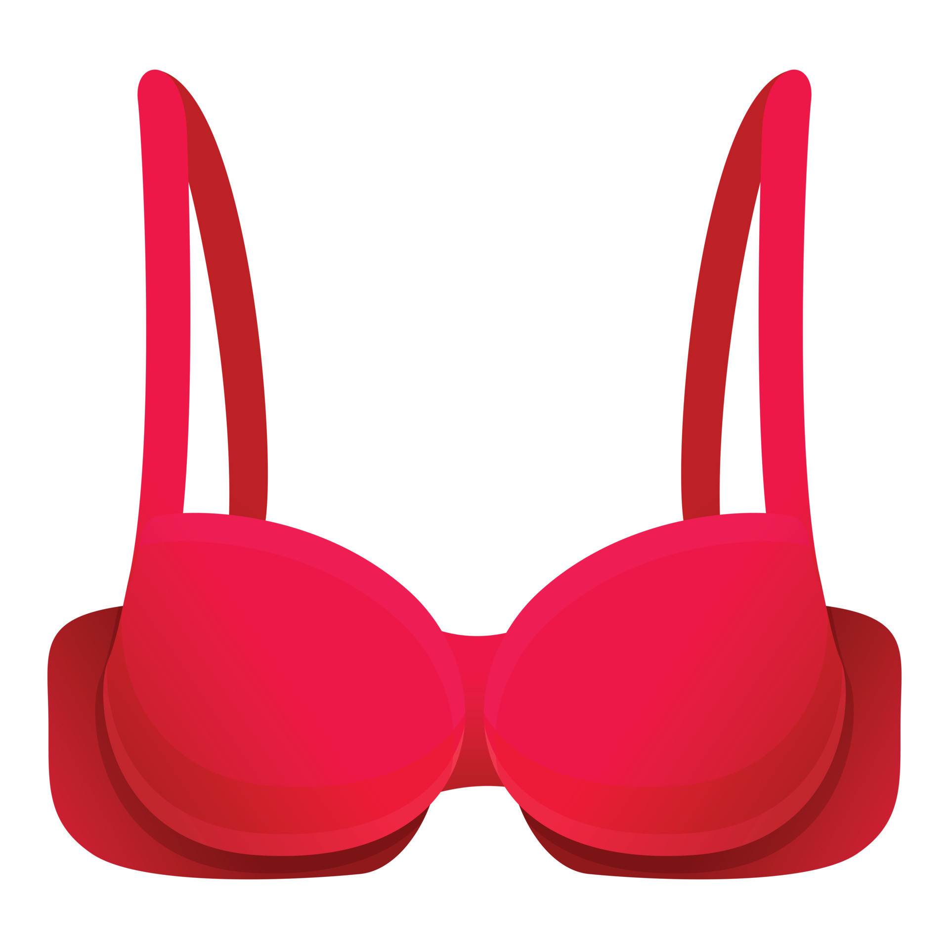 Red color bra icon, cartoon style 14224274 Vector Art at Vecteezy