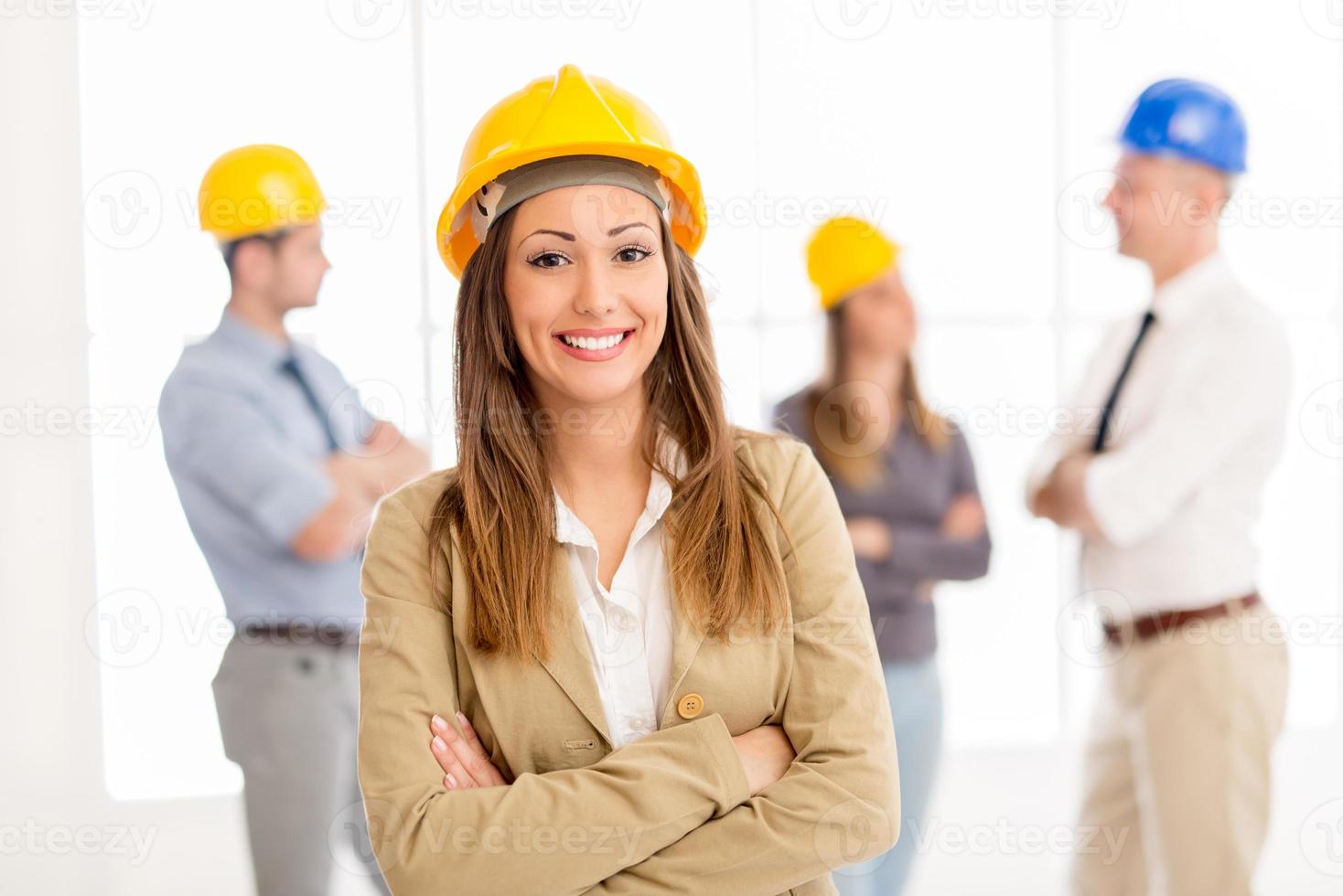 Female Construction Engineer photo