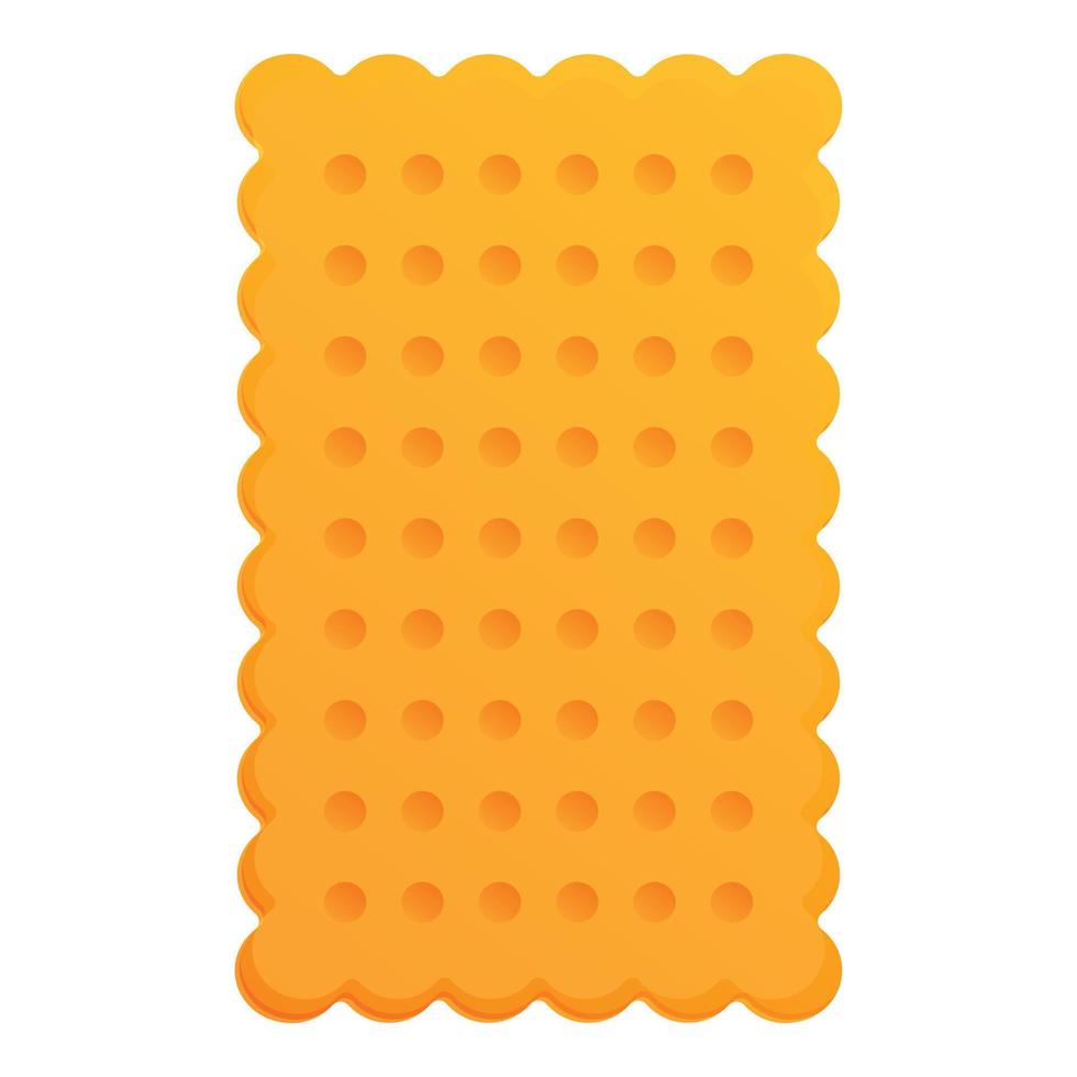 Classic cracker icon, cartoon style vector