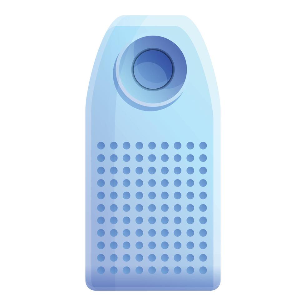 Room air purifier icon, cartoon style vector