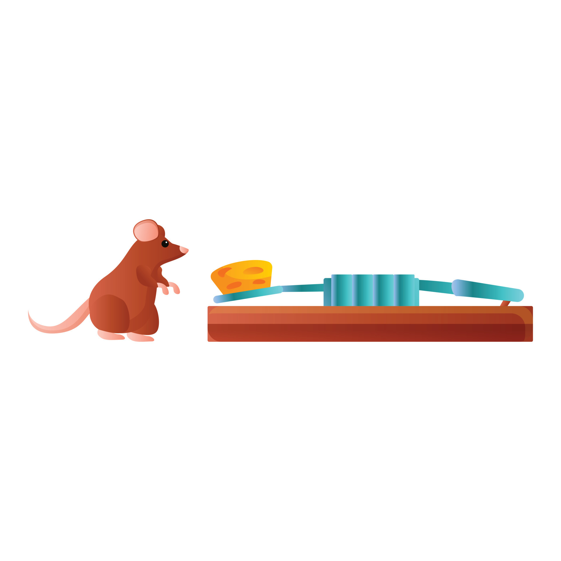 Rat cheese trap icon, cartoon style 14226637 Vector Art at Vecteezy