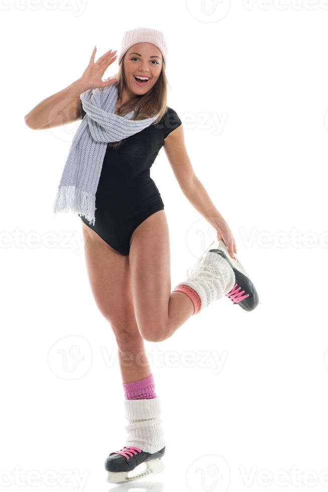 Woman With Skates photo