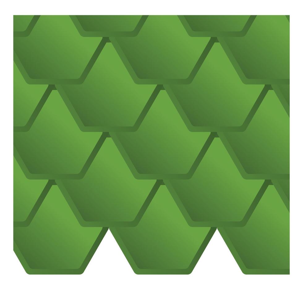 Roof icon, cartoon style vector