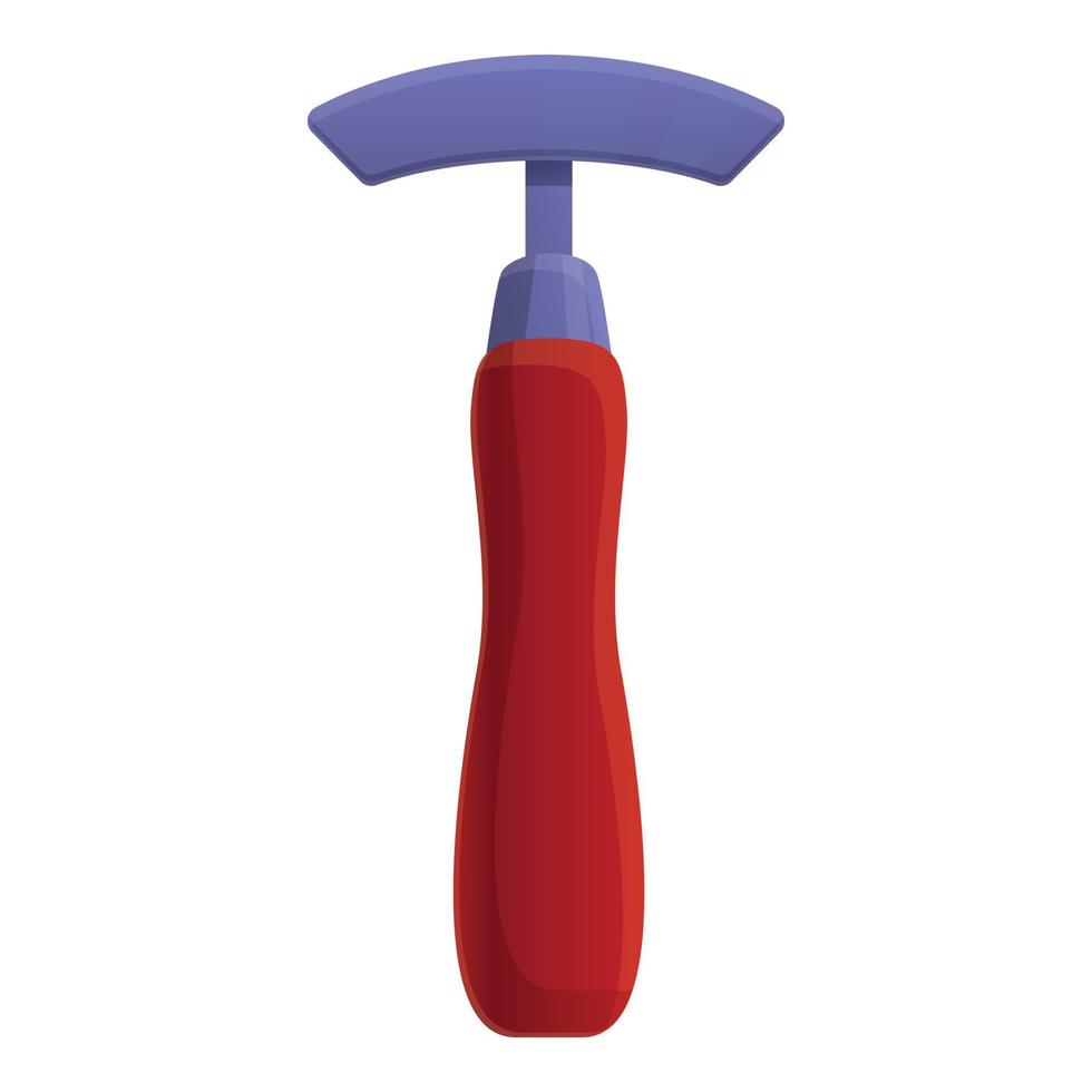 Cobbler tool icon, cartoon style vector