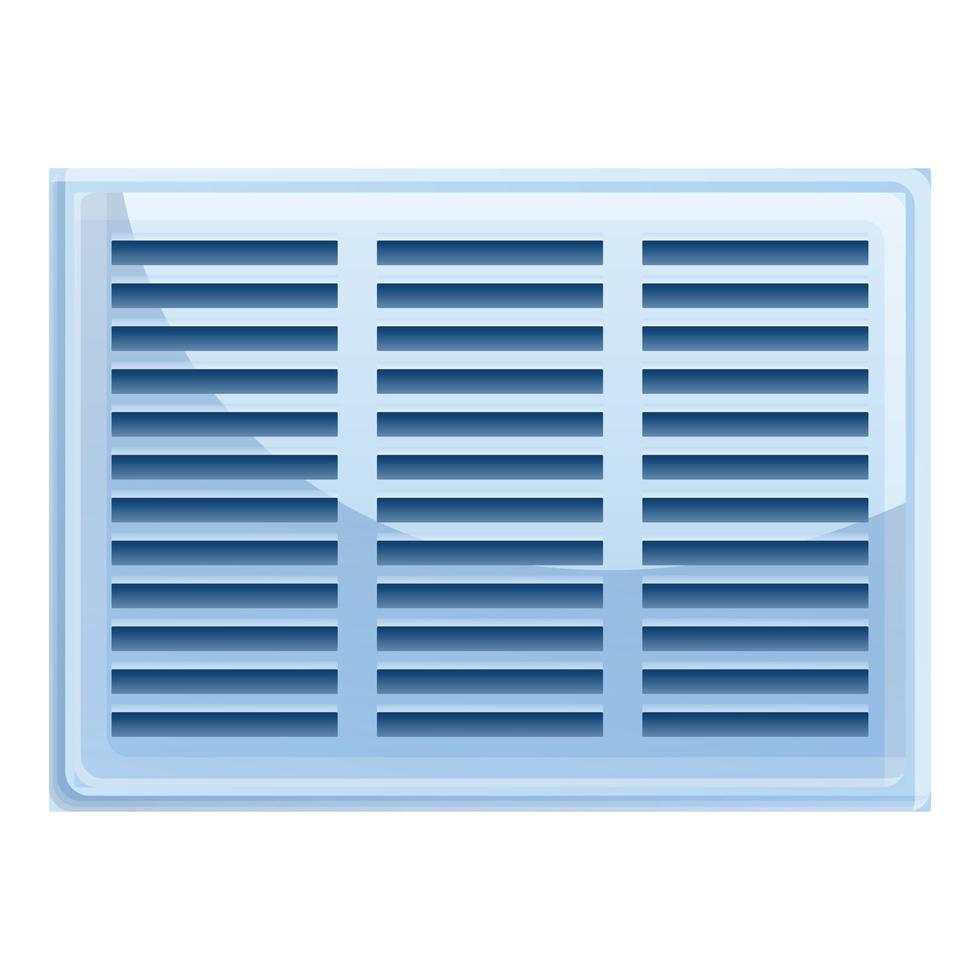 Wind ventilation icon, cartoon style vector