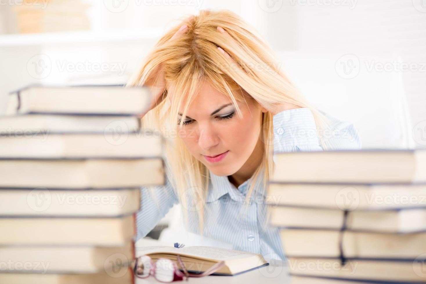 Student Girl Learning photo