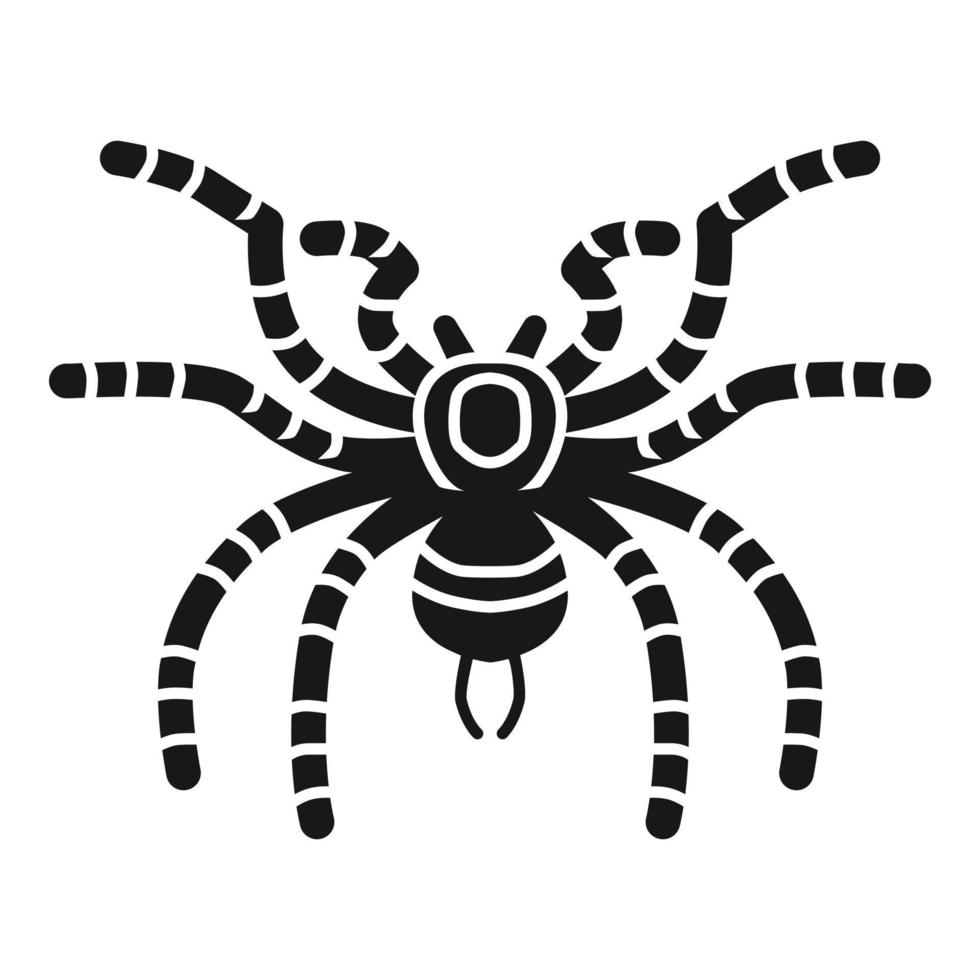 Tarantula spider icon, simple style vector
