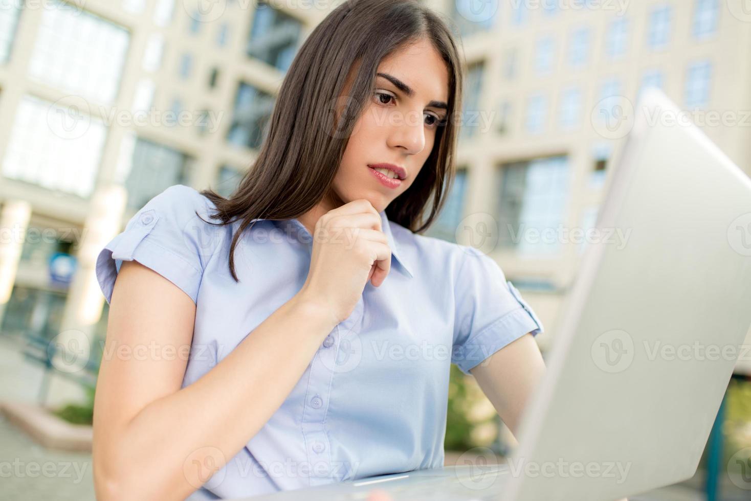 Young Businesswoman view photo
