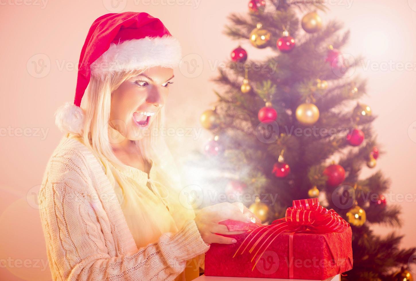 Christmas Girl view photo