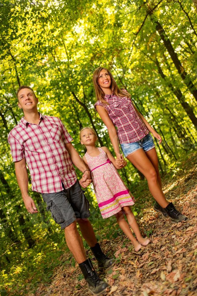 Family In The Forest photo