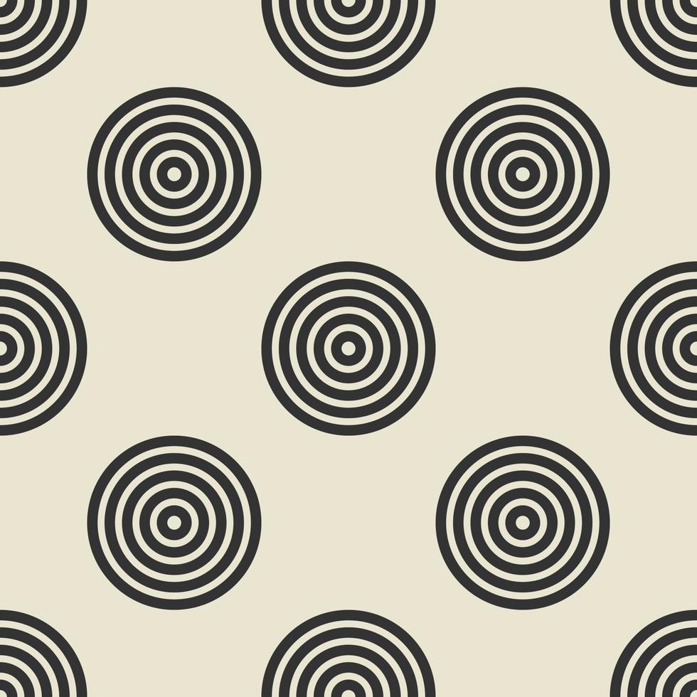 Seamless vector geometric pattern. Retro print for fabric cover background