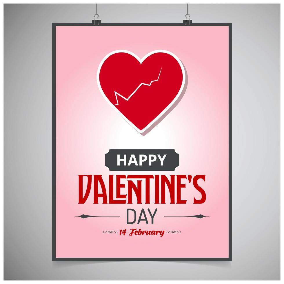 Valentines day background with icon set pattern Vector illustrationWallpaperflyers invitation posters brochure voucherbanners