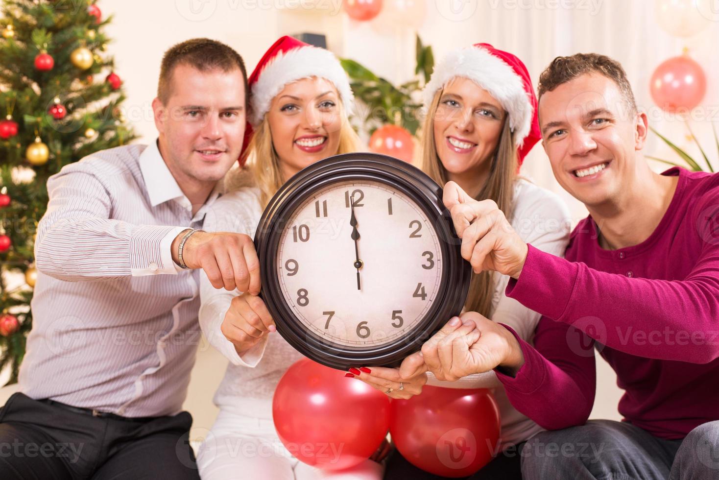Celebrating New Year photo