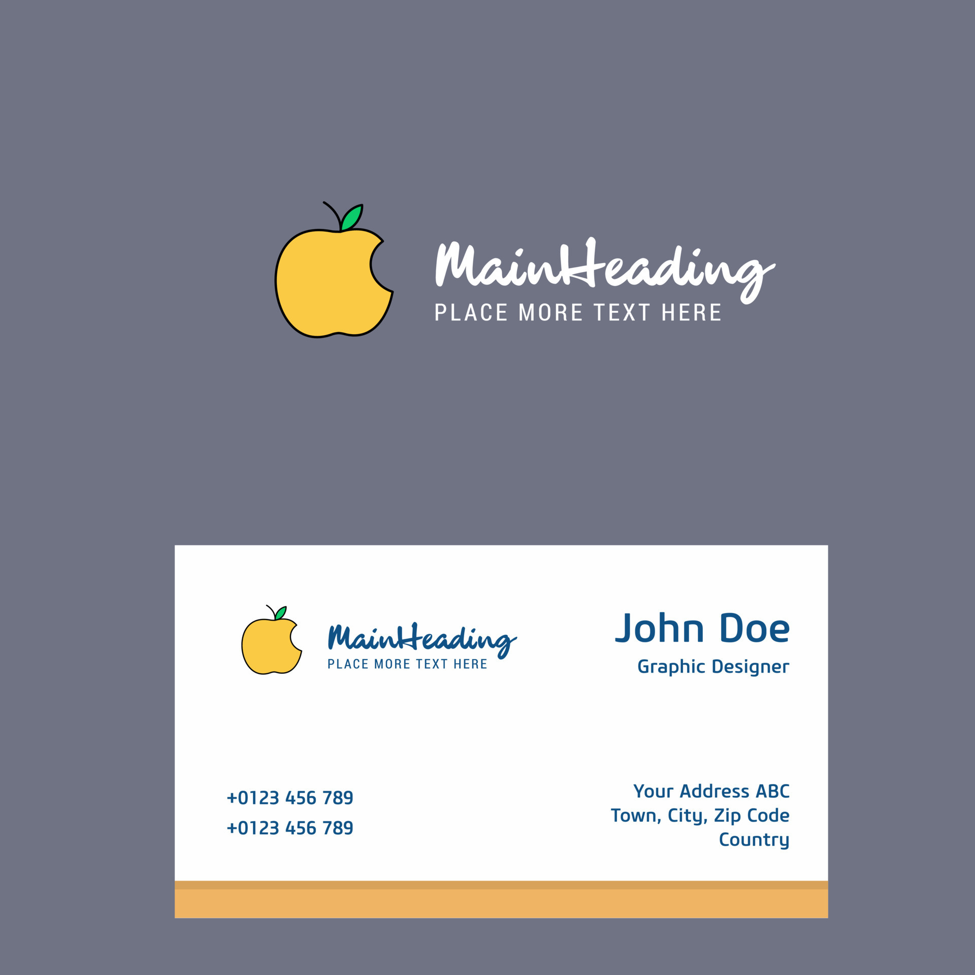 Apple Business Card Templates