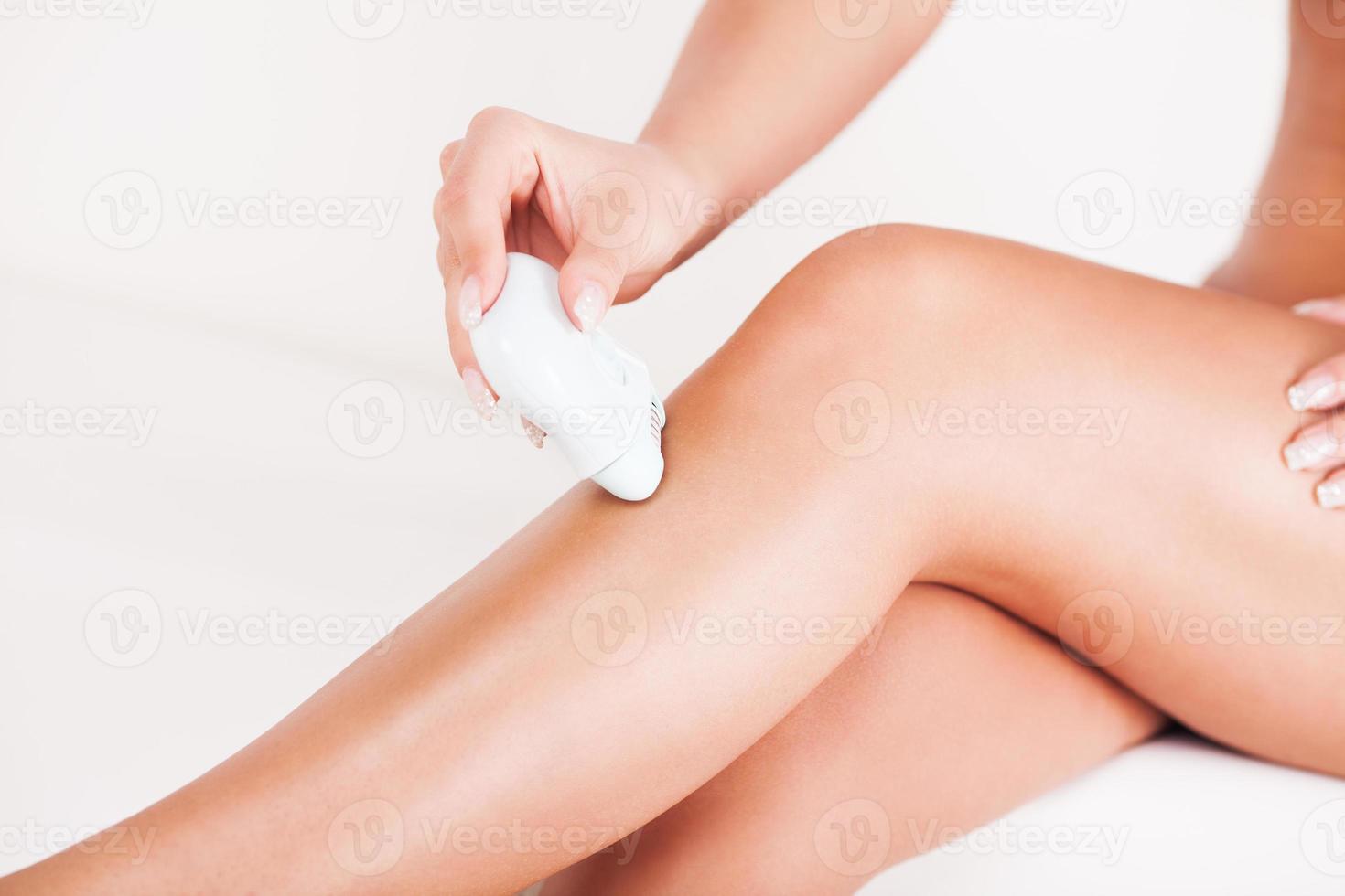 Depilation Leg view photo
