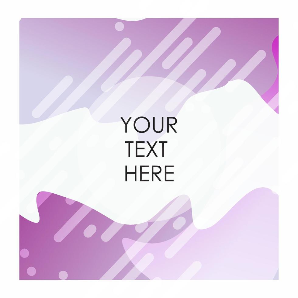 Colorful background with typography vector