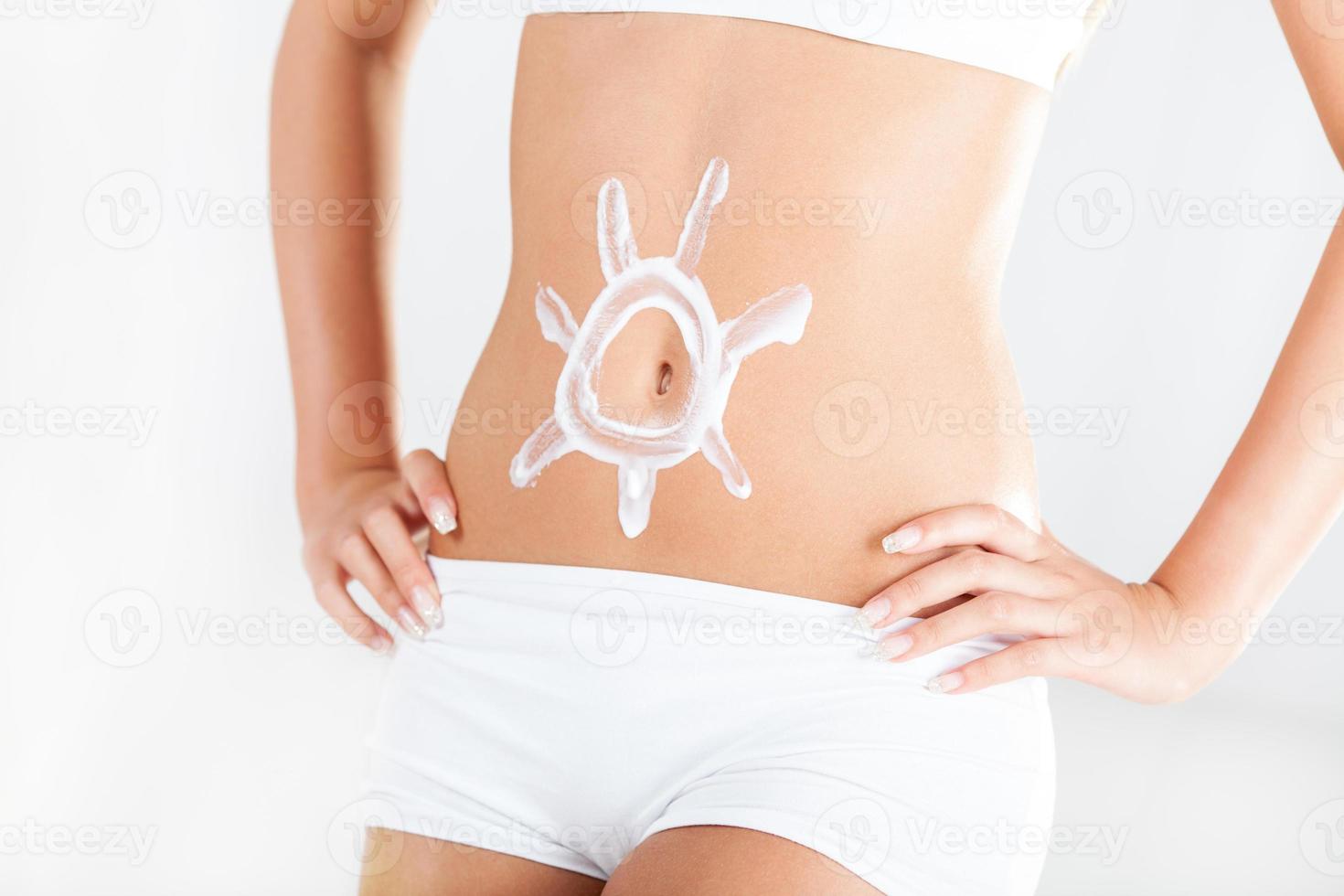 Sun Shaped Cream photo