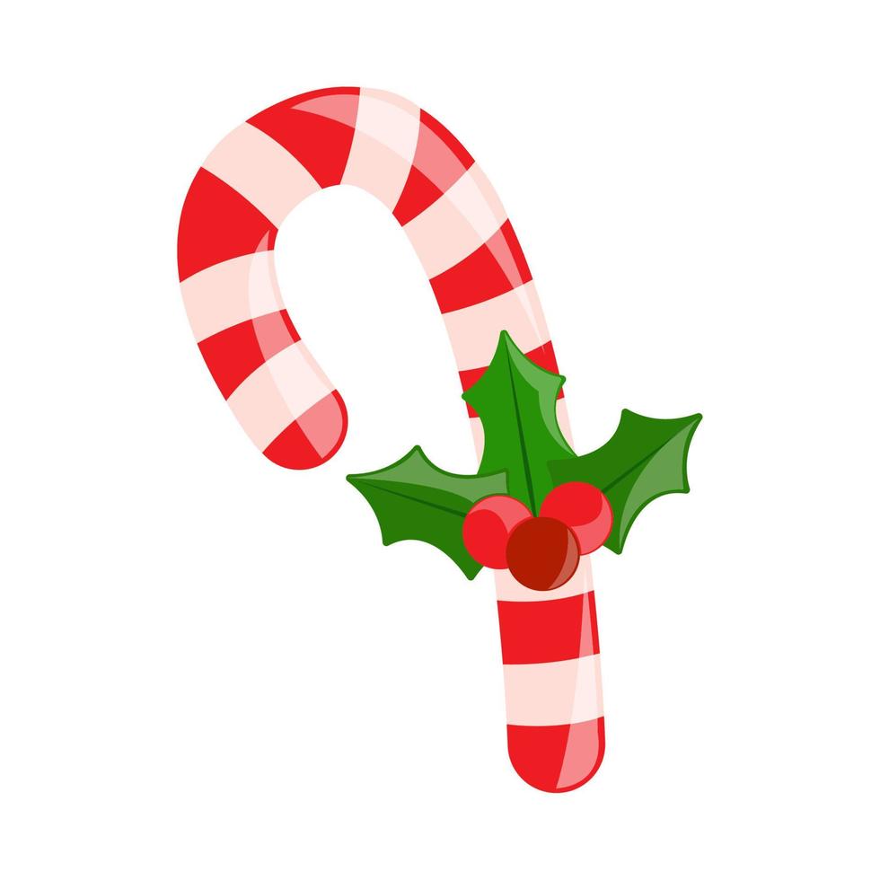 christmas candy cane vector