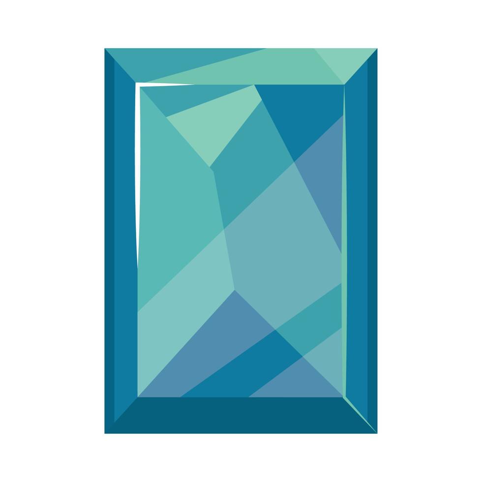 square gem icon vector