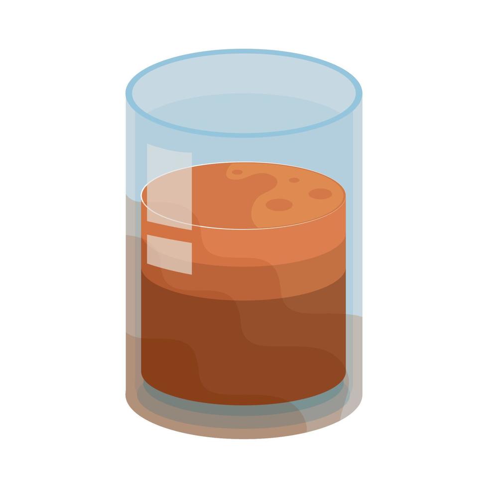 icono de cafe frio vector