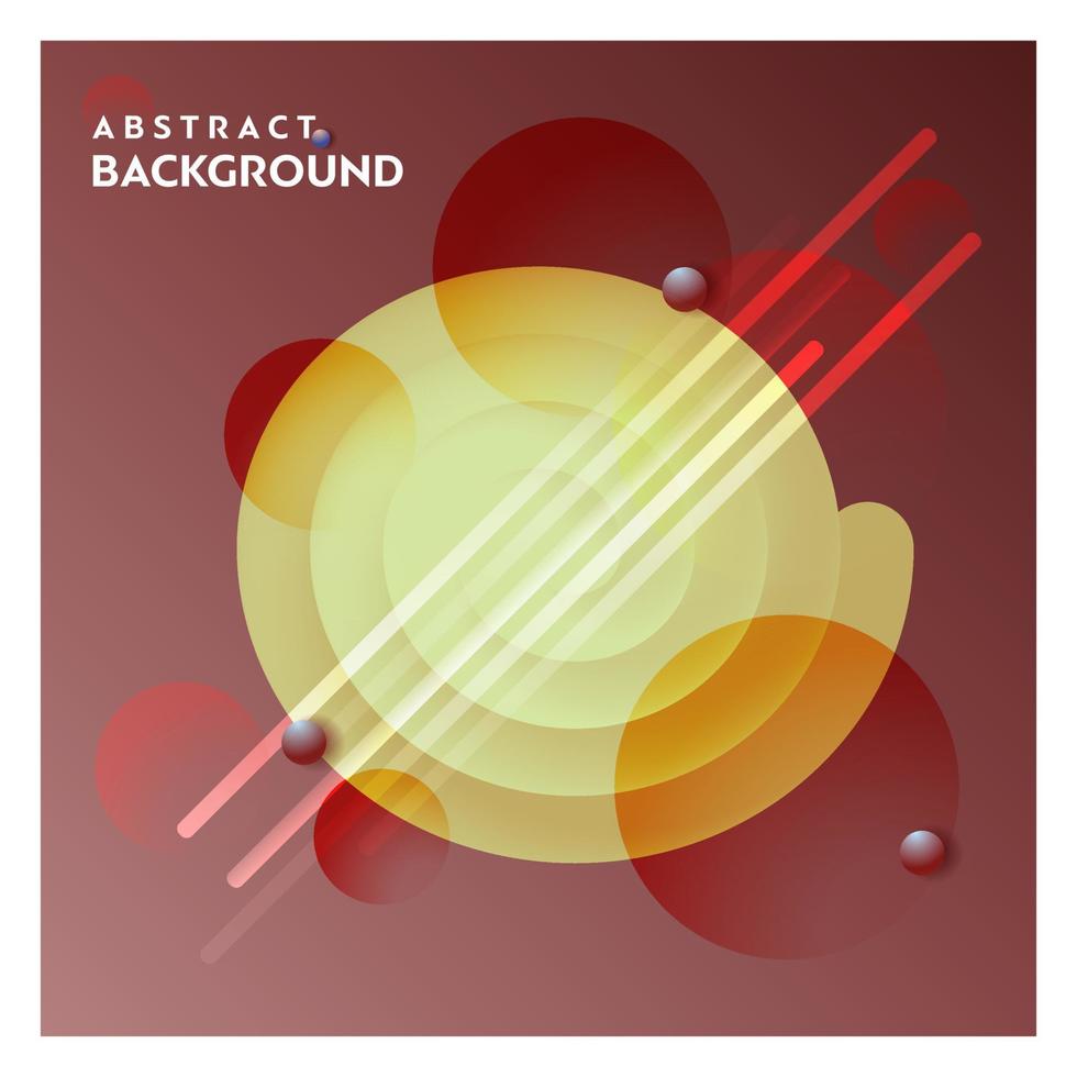 Abstract line background with brown background vector