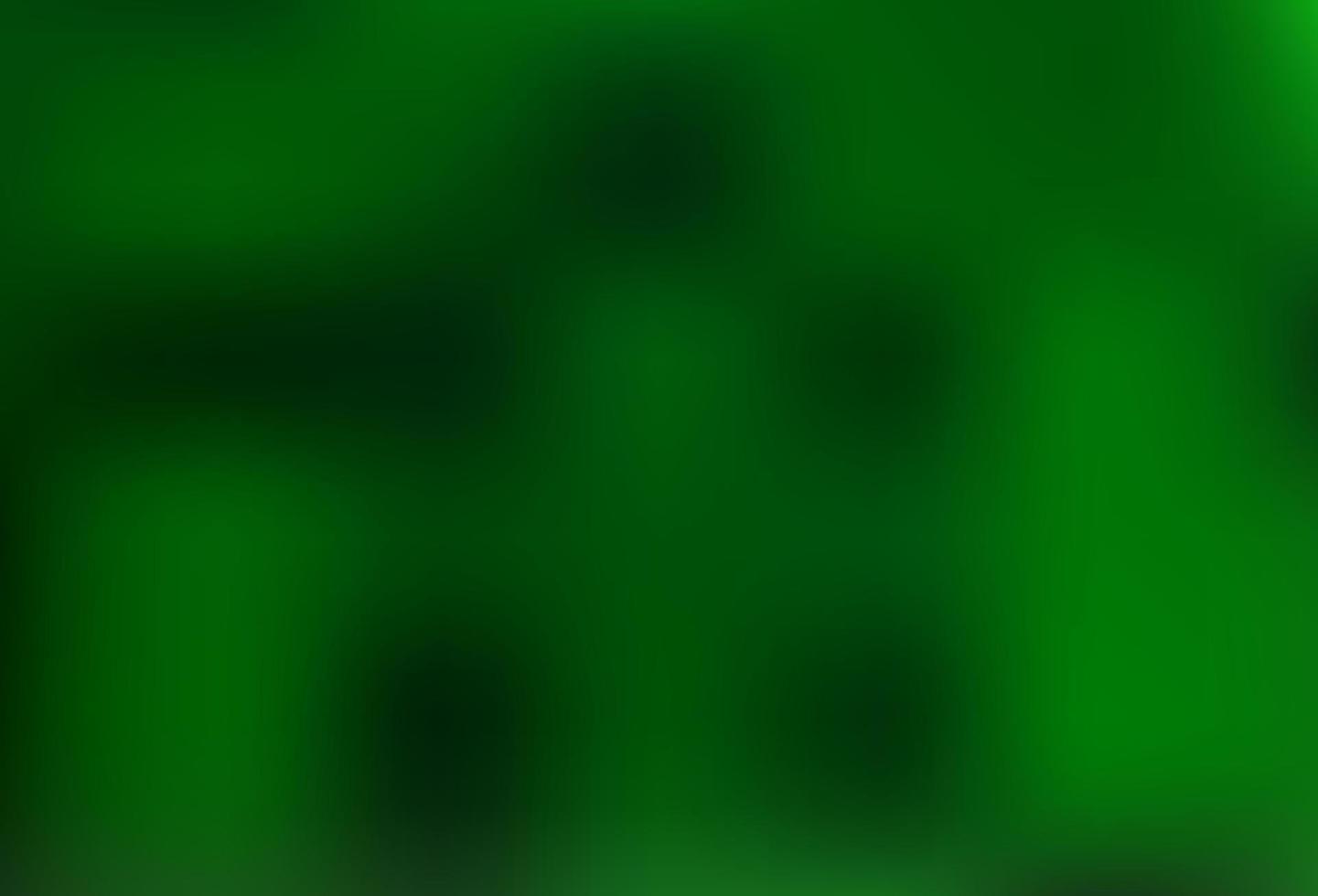 Light Green vector abstract blurred template.