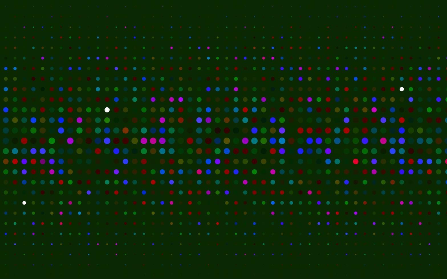 Light Multicolor, Rainbow vector background with bubbles.