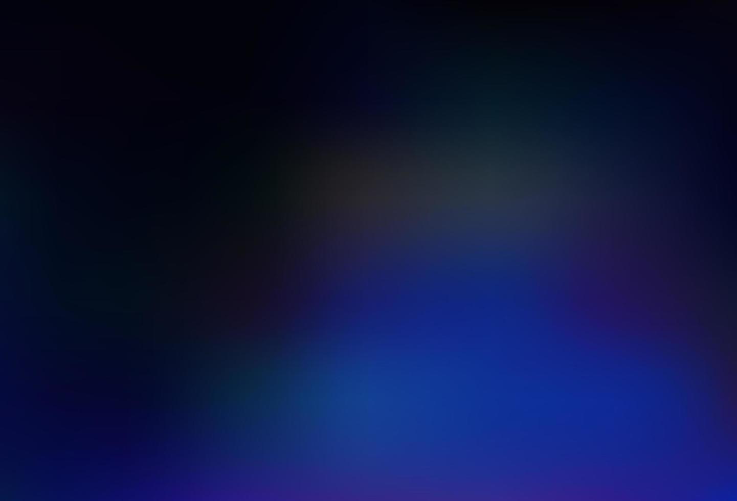 Dark BLUE vector blurred shine abstract template.