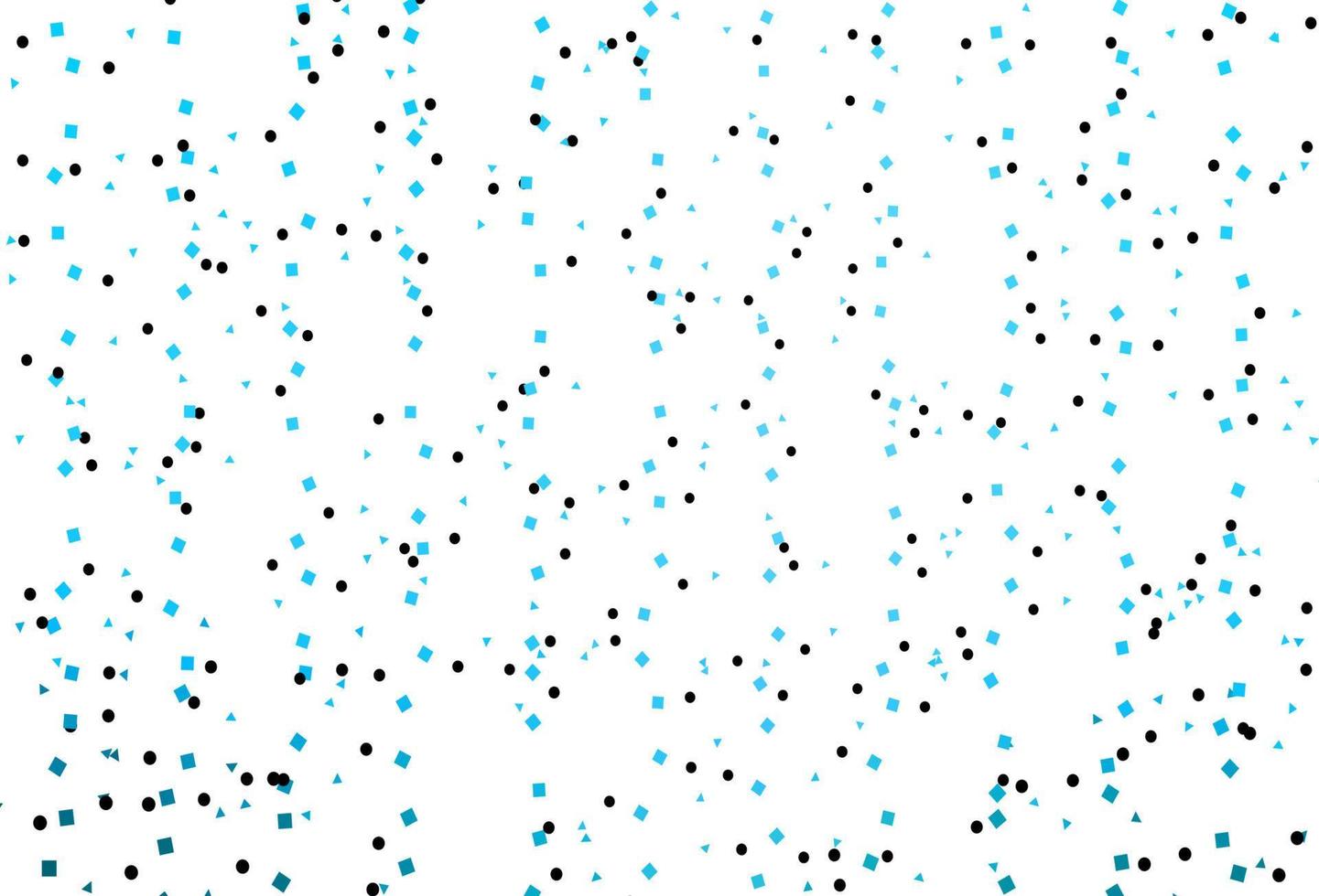 patrón de vector azul claro en estilo poligonal con círculos.