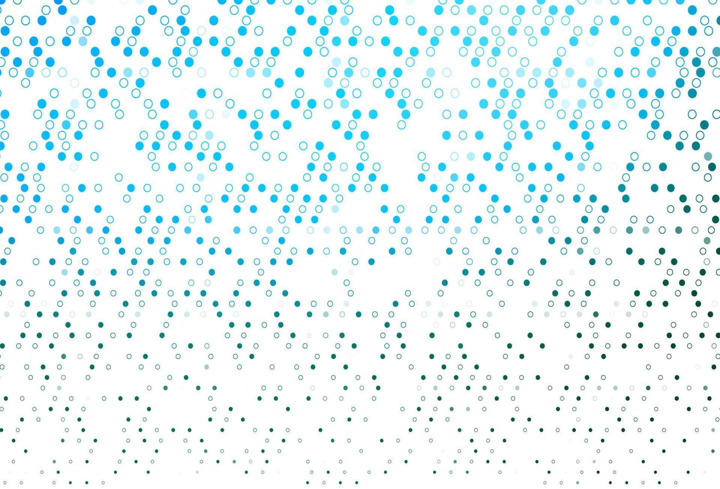 Light Blue, Green vector backdrop with dots.