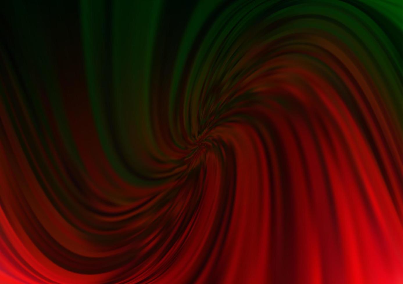 Dark Green, Red vector template with bubble shapes.