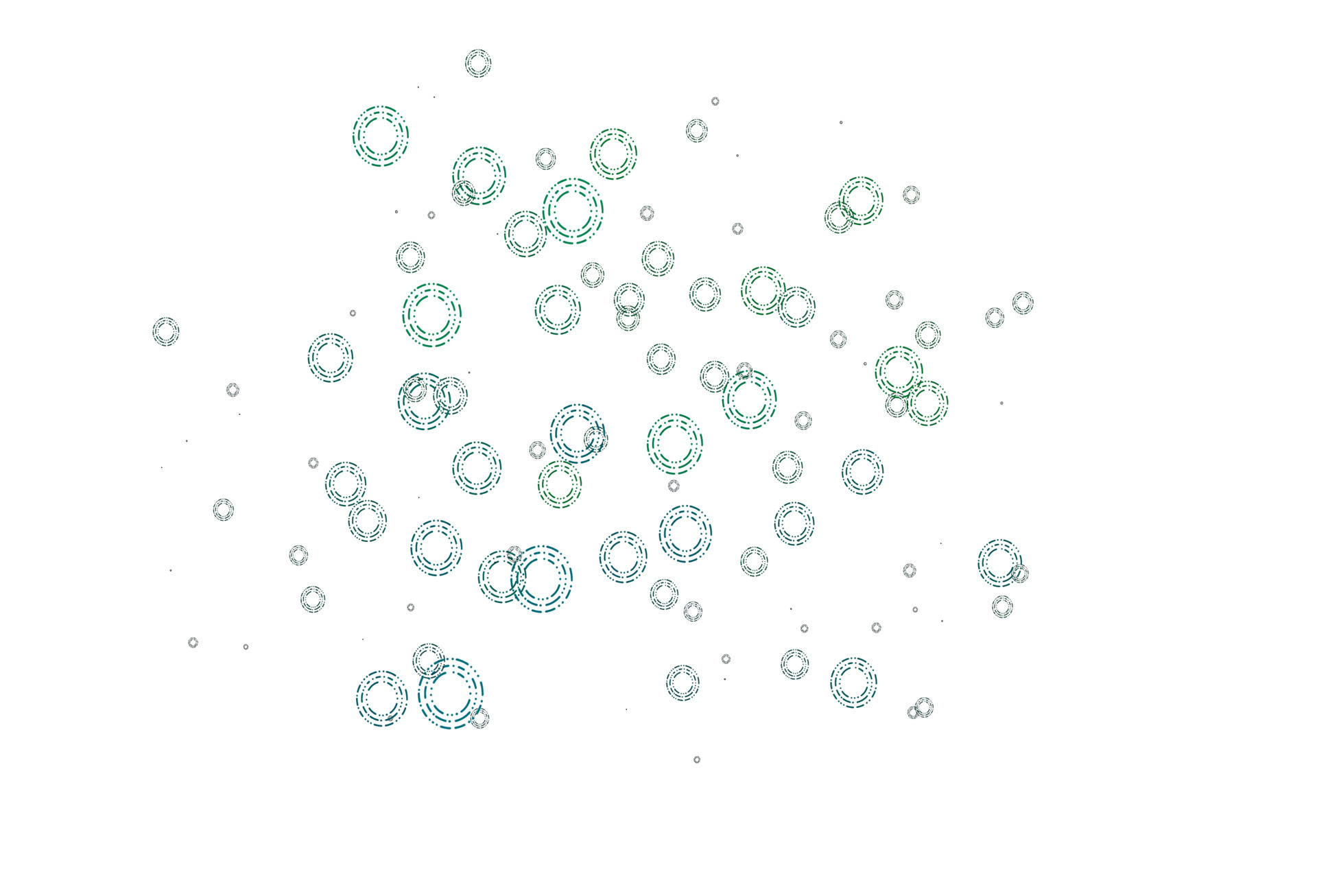 Light Blue, Green vector backdrop with dots. 14235051 Vector Art at