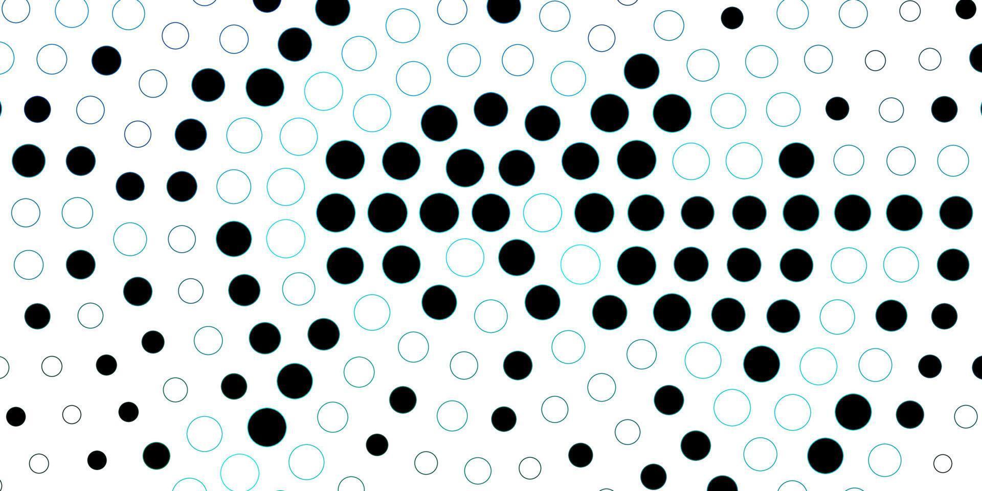 Dark BLUE vector backdrop with dots.