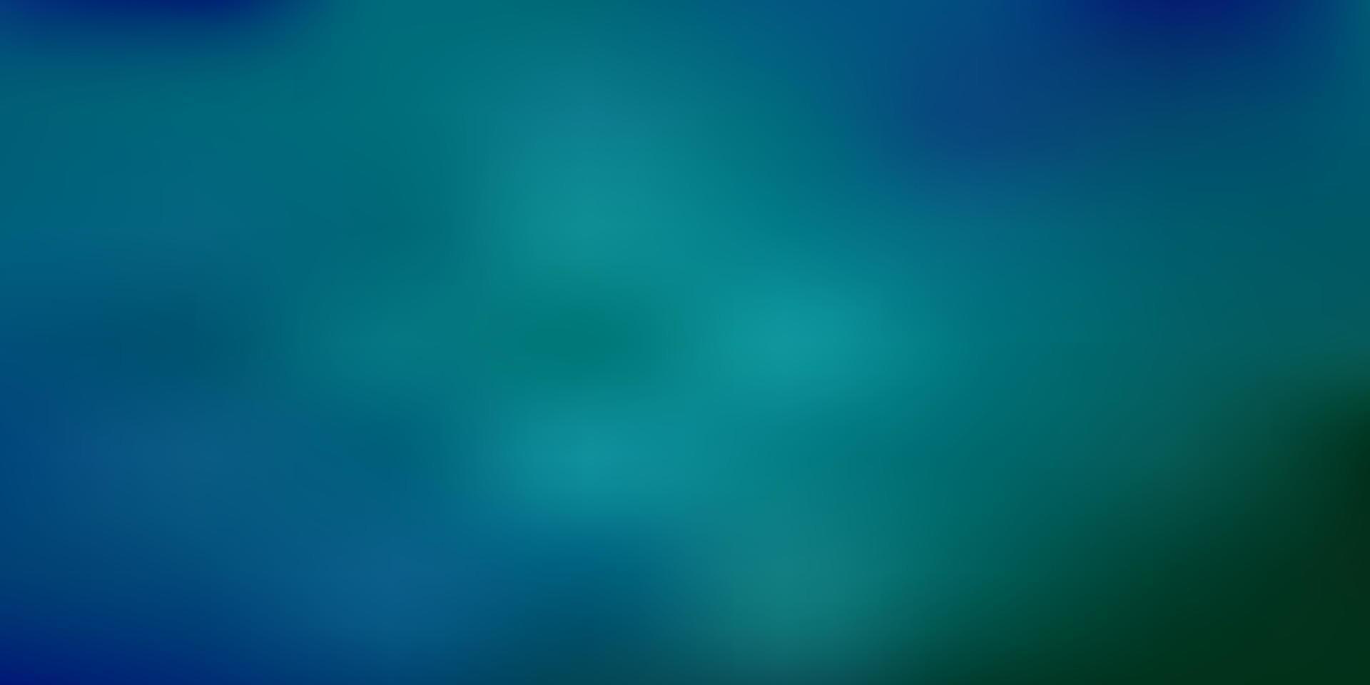 Light blue, green vector gradient blur template.