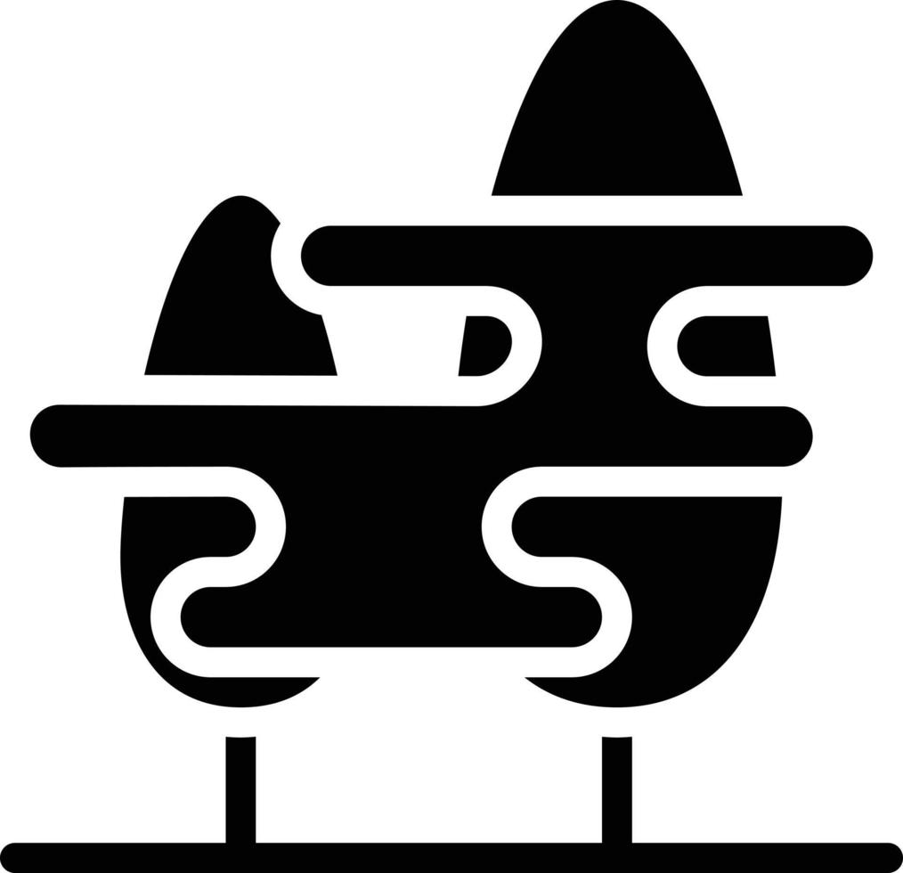 fog smoke forest lost - solid icon vector
