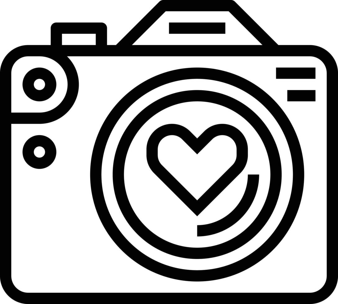 camera technology picture interface digital electronics photo camera - outline icon vector