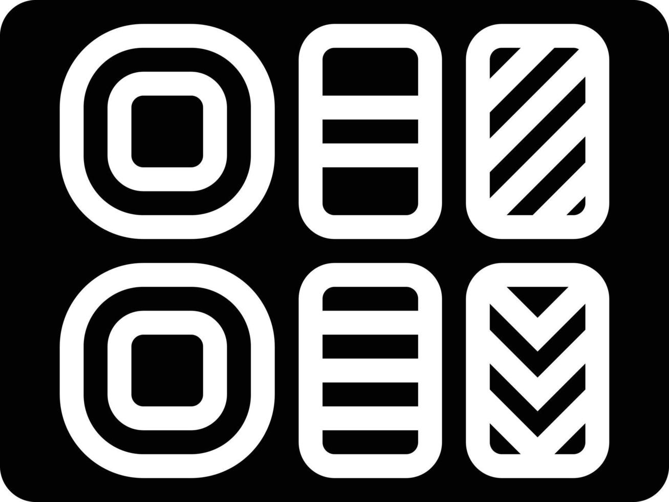 sushi japanese food - solid icon vector