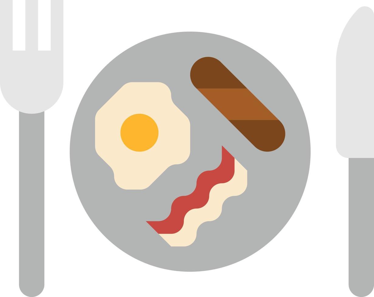 breakfast meal food - flat icon vector