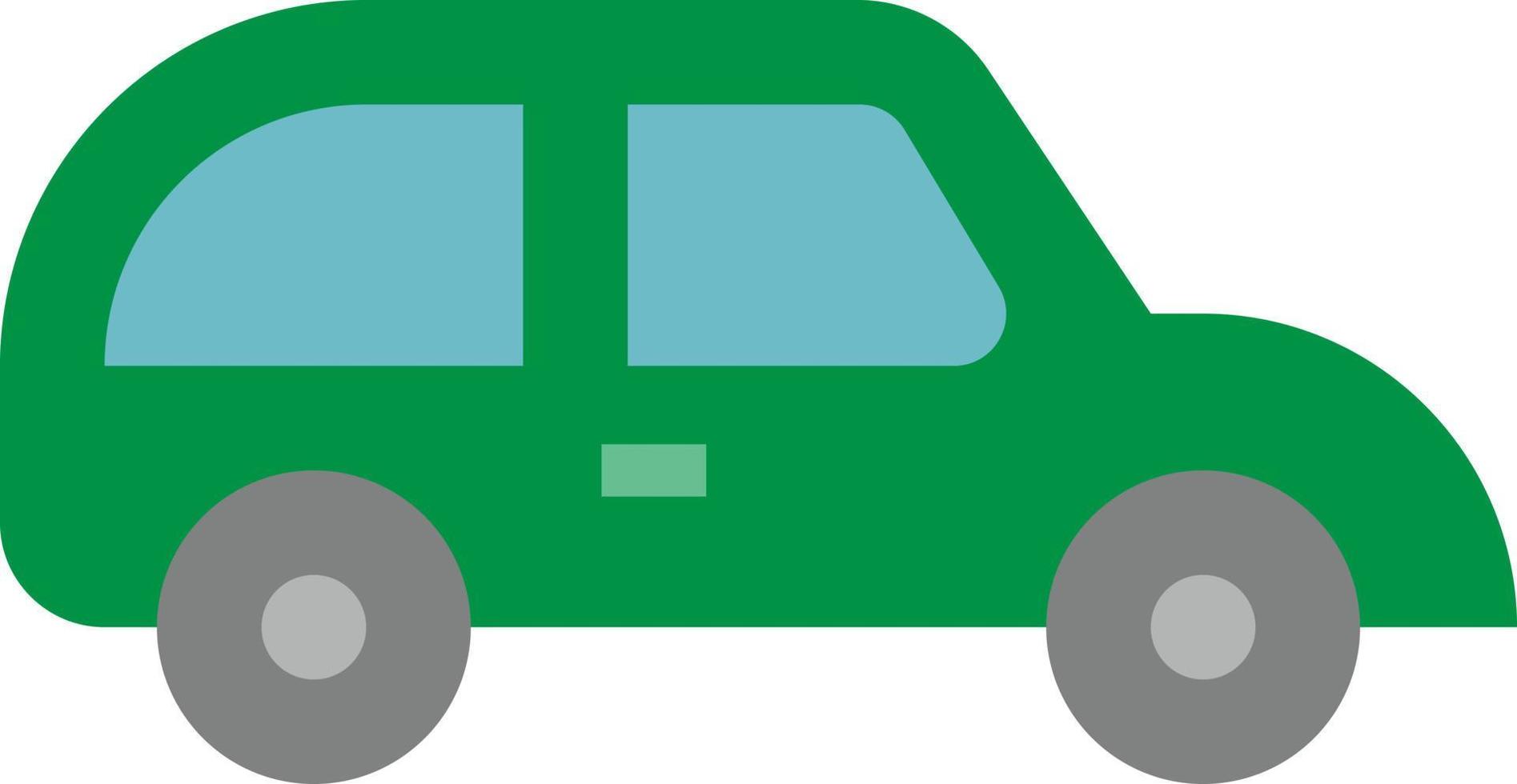 automóvil transporte automóvil - icono plano vector
