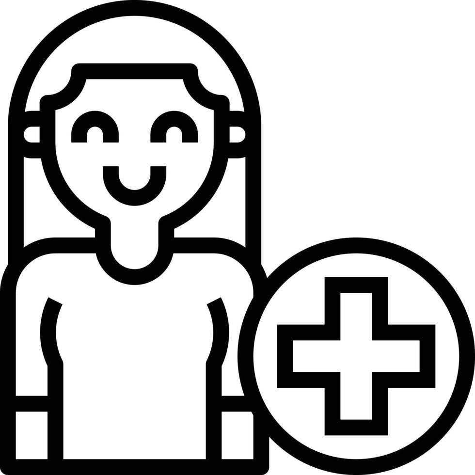 account add new user ecommerce - outline icon vector