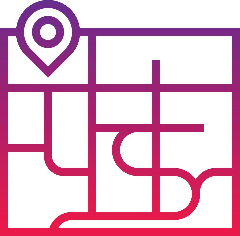 map location interface orientation position geography gradient icon