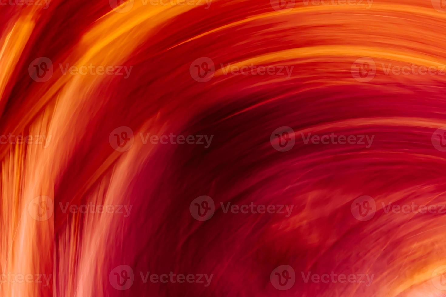 Abstract interweaving of waves in red colors photo