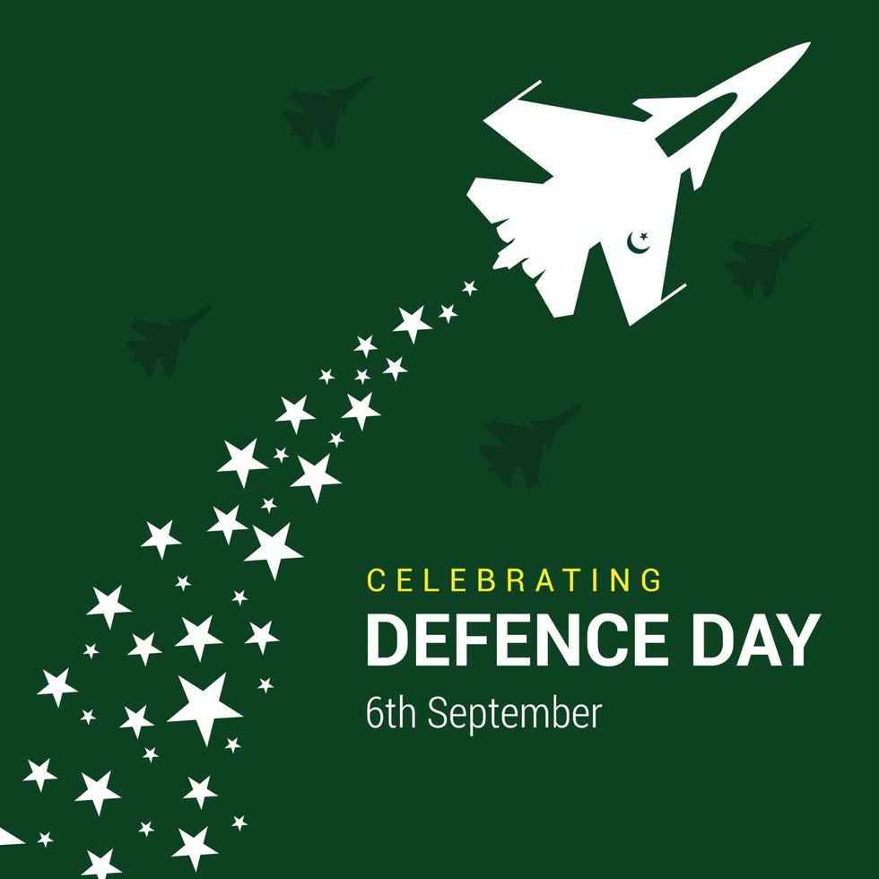 Pakistan Defence day design vector