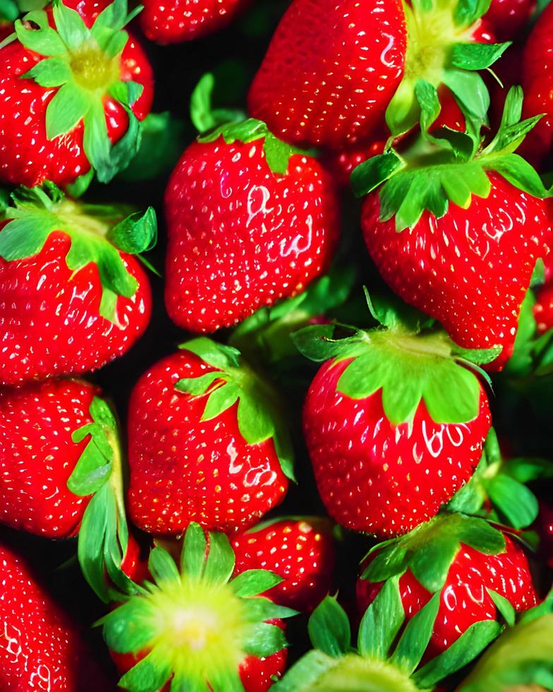 Red Strawberry Fruits photo