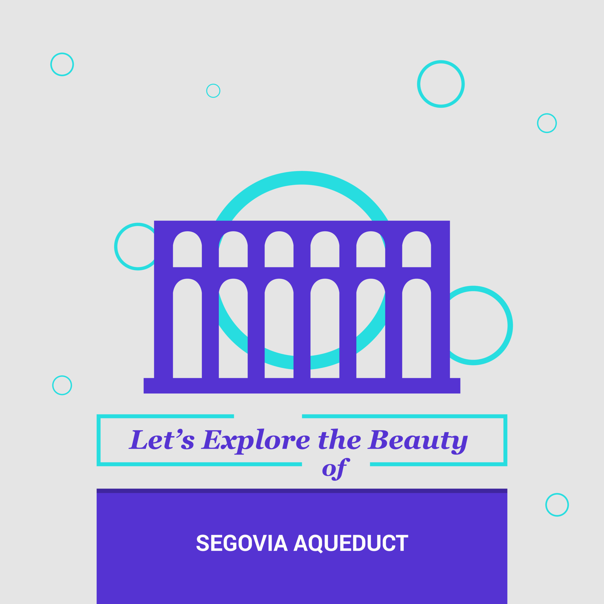 Lets Explore the beauty of Segovia Aqueduct Spain National Landmarks 
