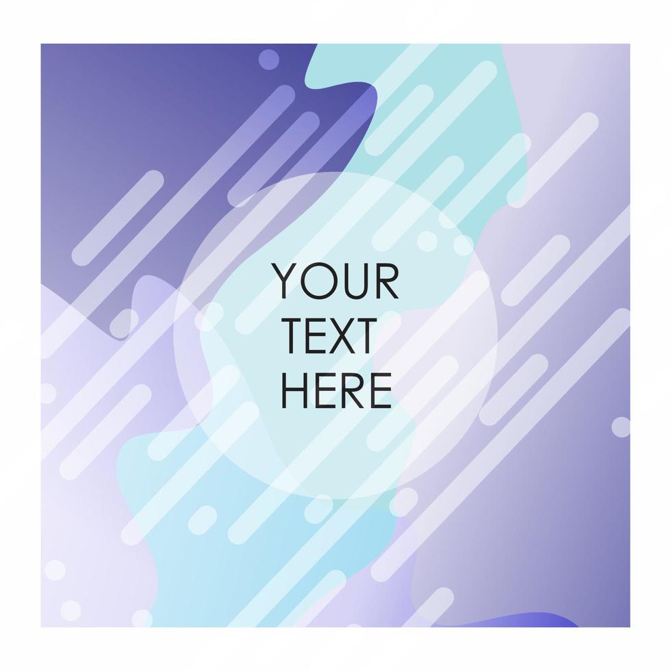 Colorful background with typography vector