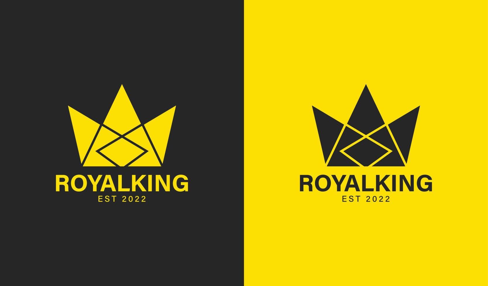royal king brand logo modern design 14240114 Vector Art at Vecteezy