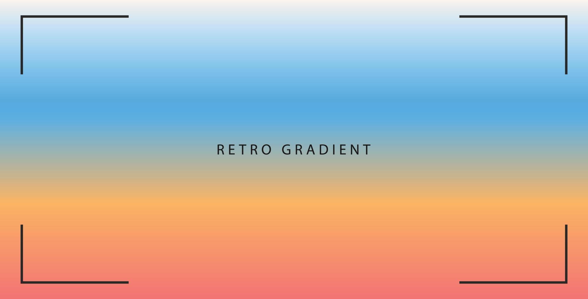 vintage retro gradient background vector