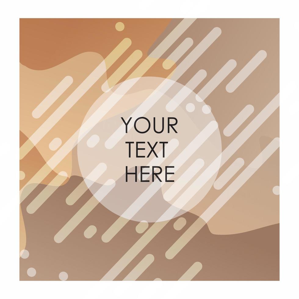 Brown and white pattern background vector