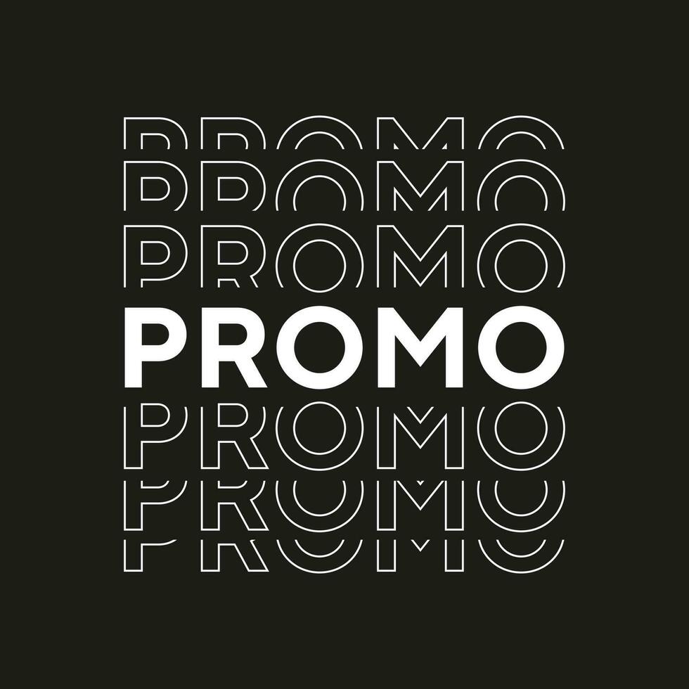 Promo new best creative text effect  typography t shirt vector